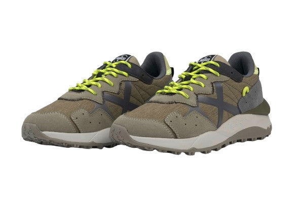 Scarpe Munich sneaker Shibuya 31 pelle scamosciata/ tessuto beige U26MU02 9880031