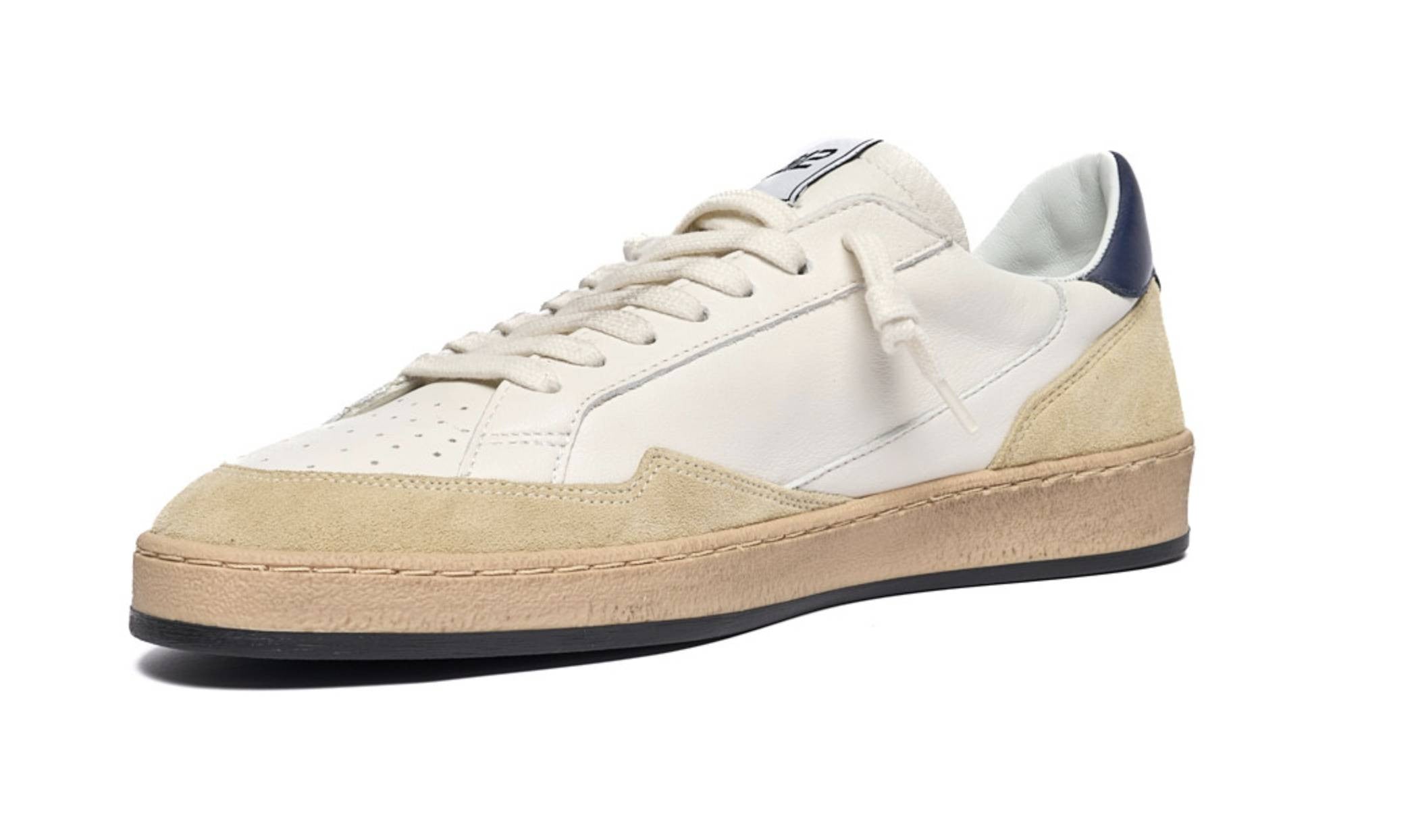 Scarpe uomo 4B12 sneakers white/ beige U26QB06 PLAYNEW-U17