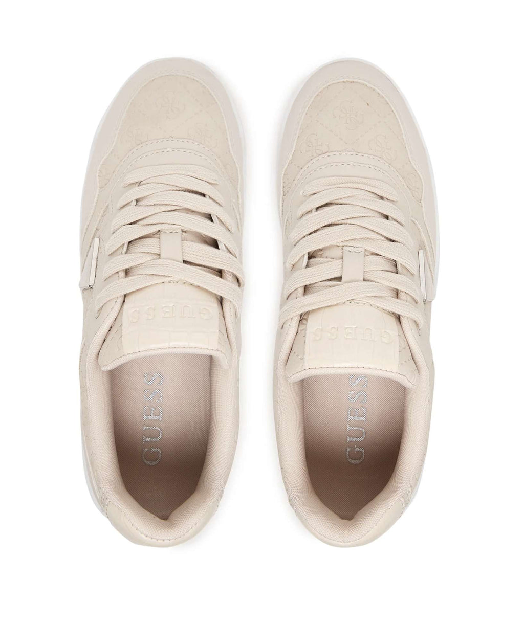 Scarpe sneaker Guess Miram ivory D26GU27 FLFMR9FAL12