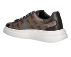 Scarpe uomo Guess sneaker Elba 4G logo beige brown U26GU15 FMFLBAFAB12