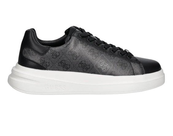Scarpe uomo Guess sneaker Elba 4G logo black U26GU14 FMFLBAFAB12