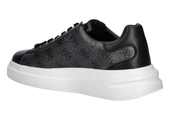 Scarpe uomo Guess sneaker Elba 4G logo black U26GU14 FMFLBAFAB12