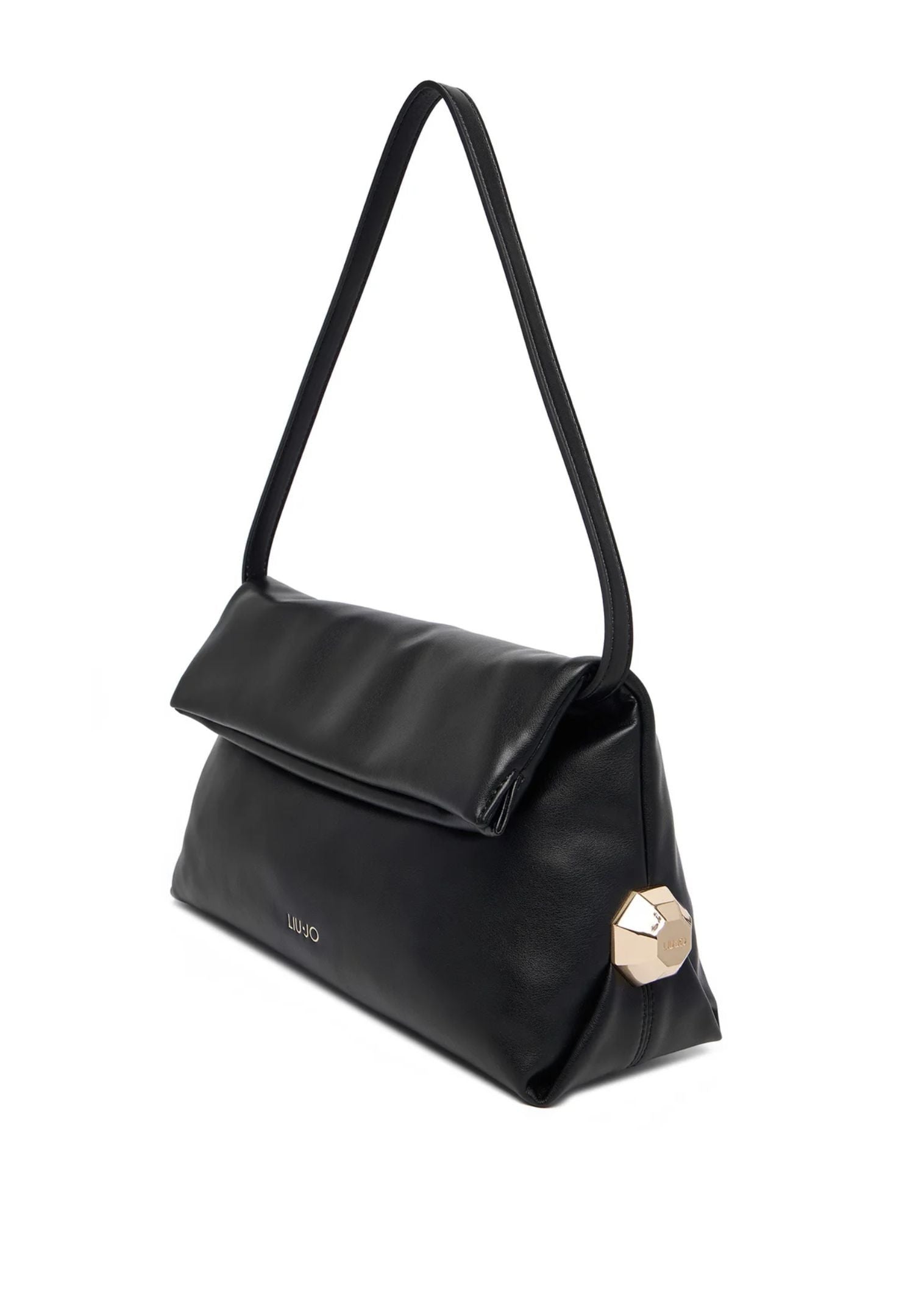 Borsa donna Liu-jo a mano/ tracolla M pochette Riccy nero B26LJ113 AF5097 E0077