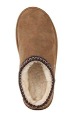 Scarpe donna EMU Pantofole in camoscio Sharky Scuff Chestnut D26EM04 W13179