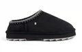 Scarpe donna EMU Pantofole in camoscio Sharky Scuff nero D26EM05 W13179