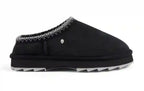 Scarpe donna EMU Pantofole in camoscio Sharky Scuff nero D26EM05 W13179