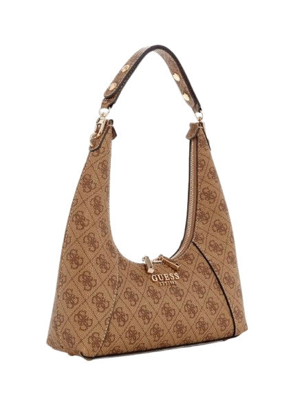 Borsa Guess a mano Calista latte logo B26GU94 SG733417
