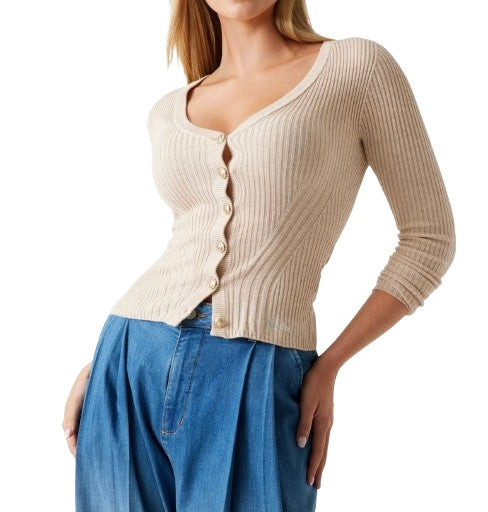 Cardigan donna Guess beige E26GU40 W5BR16Z3OW2 H142