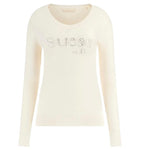 Maglione donna Guess Saylor white E26GU37 W5BR41Z2NQ2