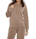 Felpa donna Guess marrone chiaro E26GU35 V4YQ06KCAY2