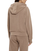 Felpa donna Guess marrone chiaro E26GU35 V4YQ06KCAY2