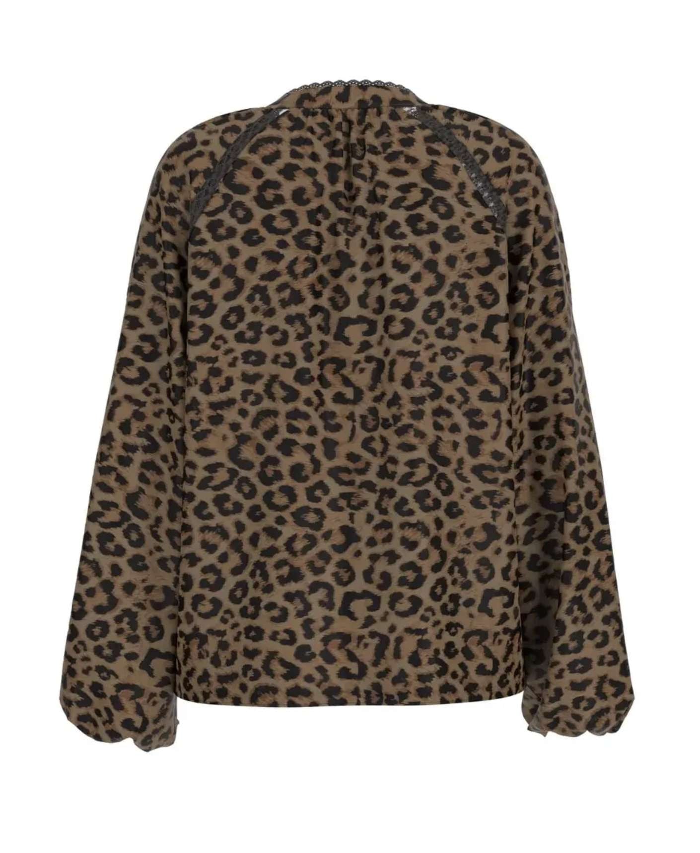 Camicia donna Guess stampa animalier E26GU33 W5BH74WGLA2