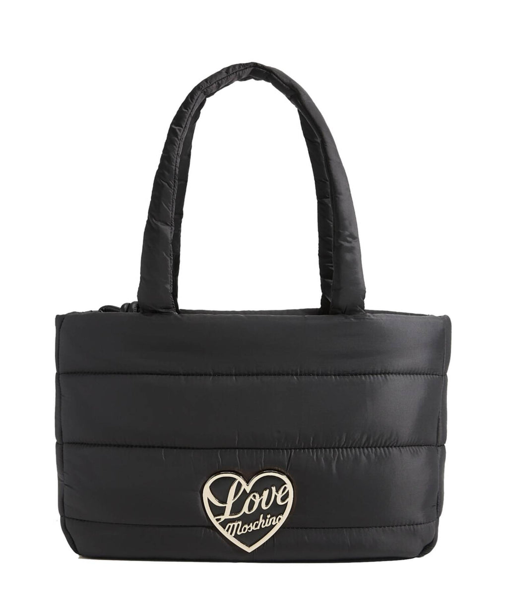 Borsa Donna Love Moschino a spalla nylon nero B26MO81 JC4350PP0NKY100A
