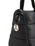 Borsa Donna Love Moschino a spalla nylon nero B26MO81 JC4350PP0NKY100A