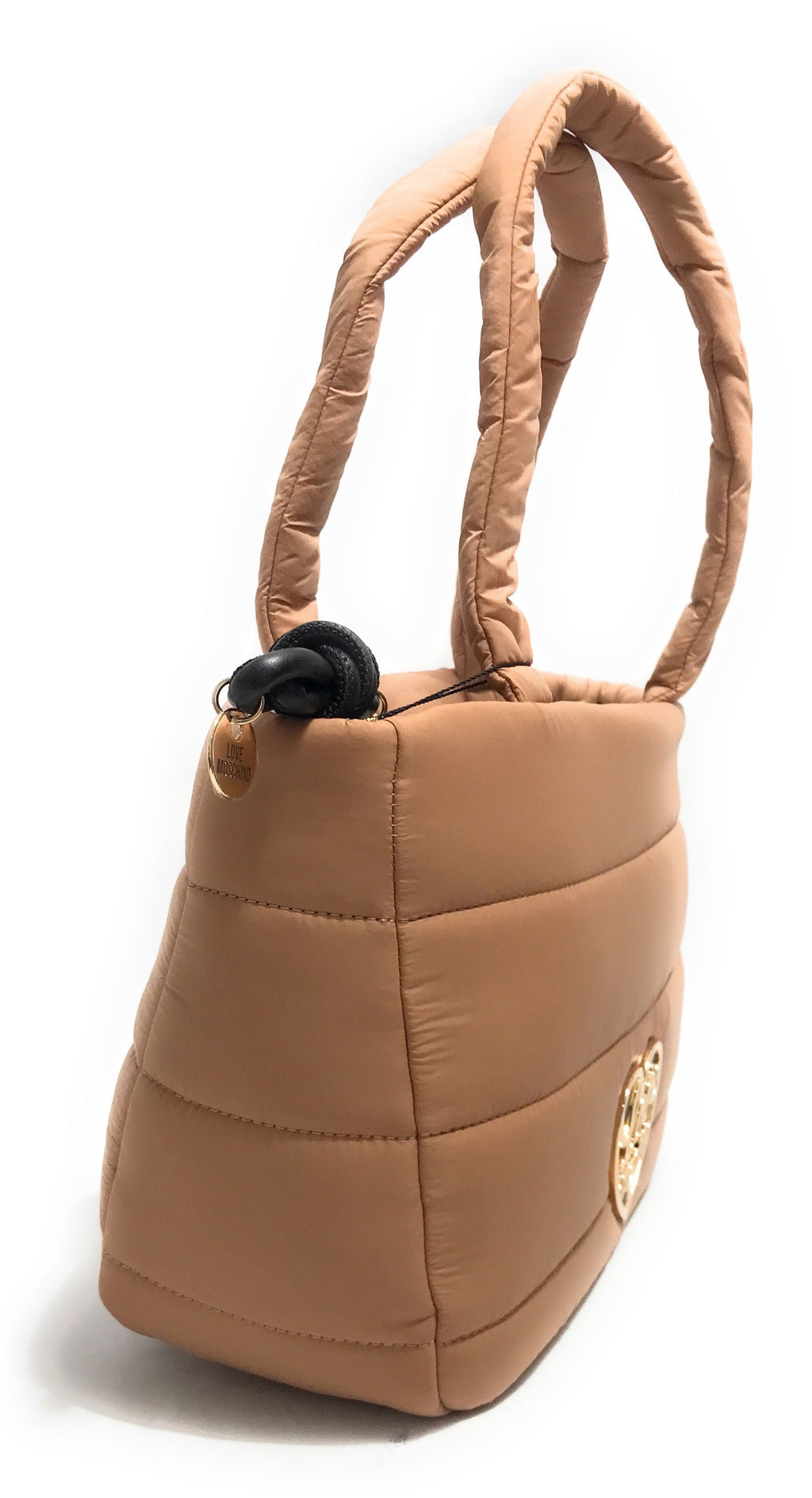 Borsa Donna Love Moschino a spalla nylon beige B26MO82 JC4350PP0NKY110A