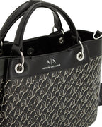 Borsa donna a mano con tracolla Armani Exchange black B26AX25 XW000393 AF17145 MC043