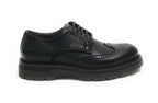 Scarpe uomo Ambitious francesina stringata in pelle black U26AM09 13699-6583AM