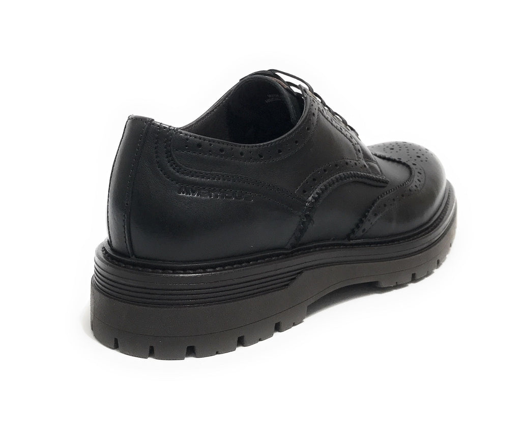 Scarpe uomo Ambitious francesina stringata in pelle black U26AM09 13699-6583AM