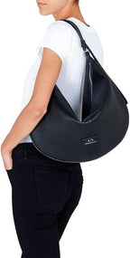 Borsa donna Armani Exchange Polly hobo large nero B26AX27 XW001573 AF15632 UC001
