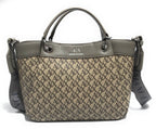 Borsa donna a mano con tracolla Armani Exchange grey/ beige B26AX30 XW000393 AF17145 M1014