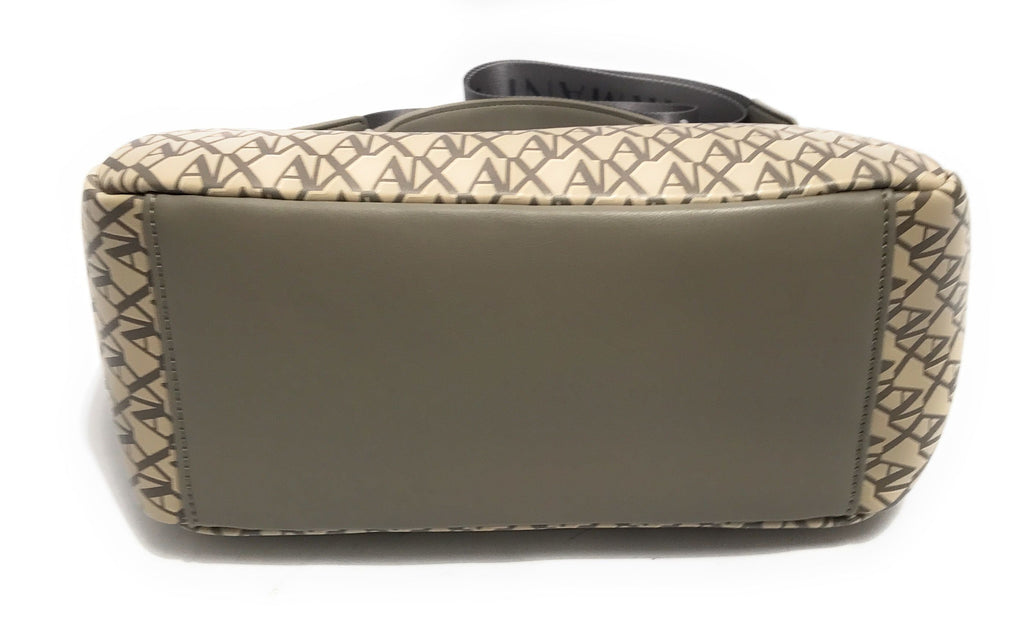 Borsa donna a mano con tracolla Armani Exchange grey/ beige B26AX30 XW000393 AF17145 M1014