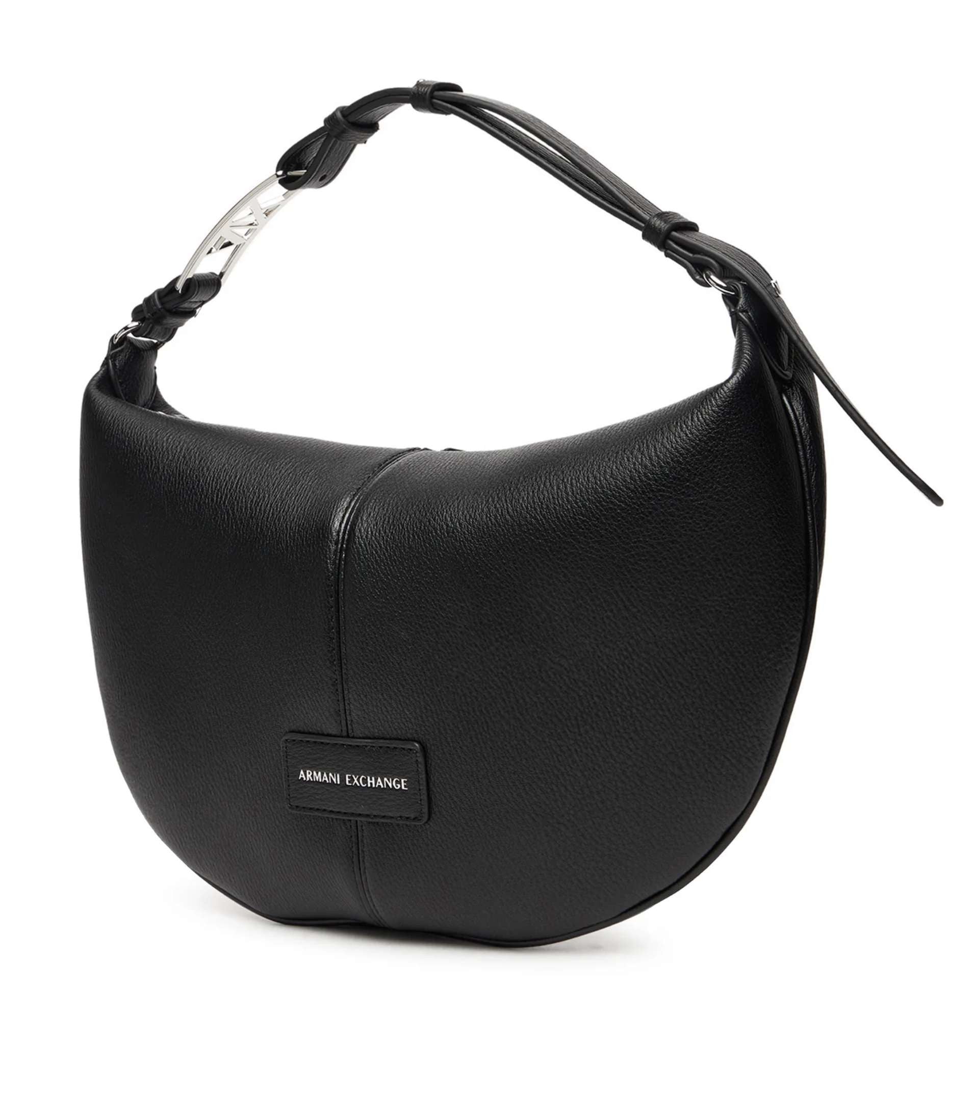 Borsa donna Armani Exchange Polly hobo M nero B26AX28 XW001573 AF15632 UC001