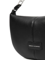Borsa donna Armani Exchange Polly hobo M nero B26AX28 XW001573 AF15632 UC001
