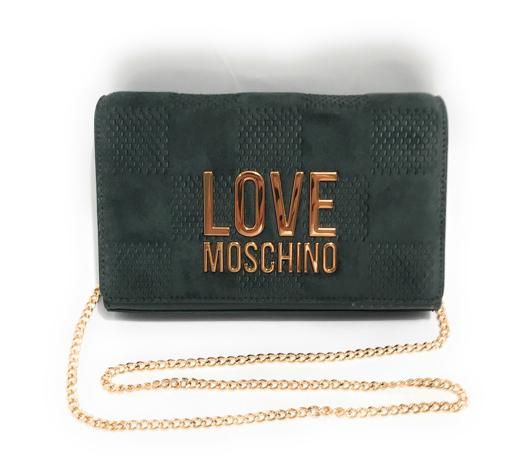 Borsa donna Love Moschino a spalla/tracolla verde B26MO93 JC4127PP0NKB185A