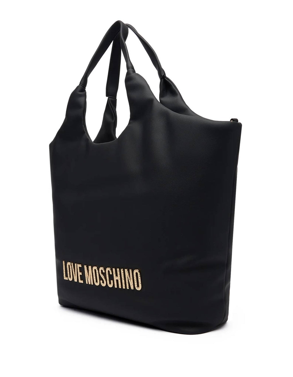 Borsa donna Love Moschino shopper con pochette nero B26MO102 JC4396