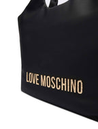 Borsa donna Love Moschino shopper con pochette nero B26MO102 JC4396