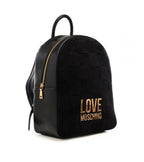 Borsa donna Love Moschino zaino ecopelle/tessuto nero B26MO111 JC4124PP0NKB100A