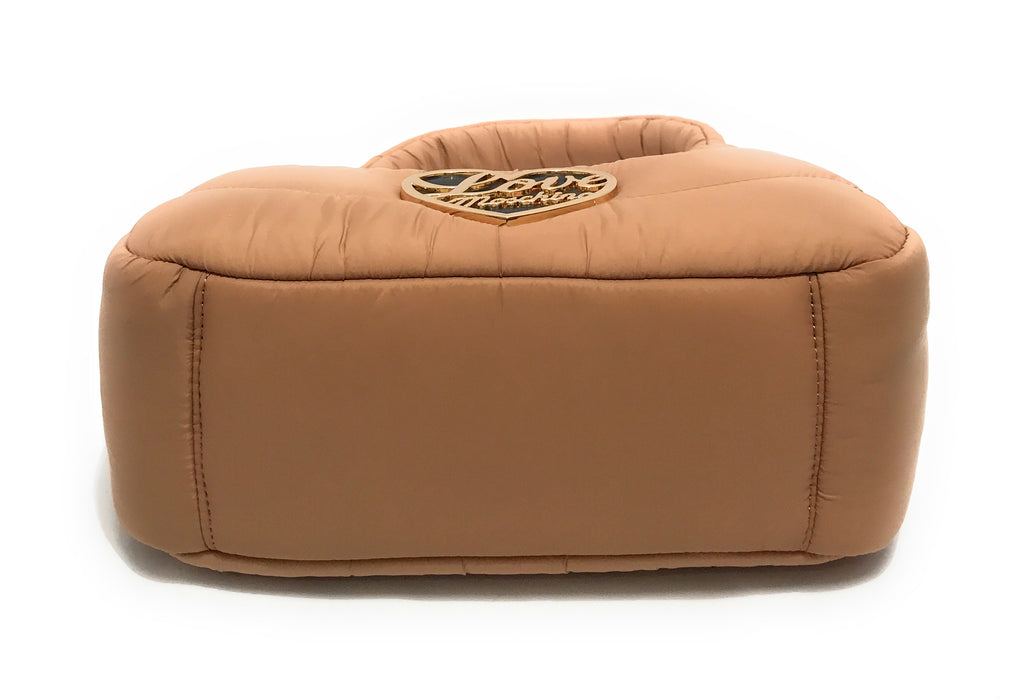 Borsa donna Love Moschino a spalla Puffy nylon beige B26MO115 JC4349PP0NKY110A