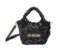 Borsa donna Love Moschino con pailettes nero B26MO116 JC4147PP0NKK100A