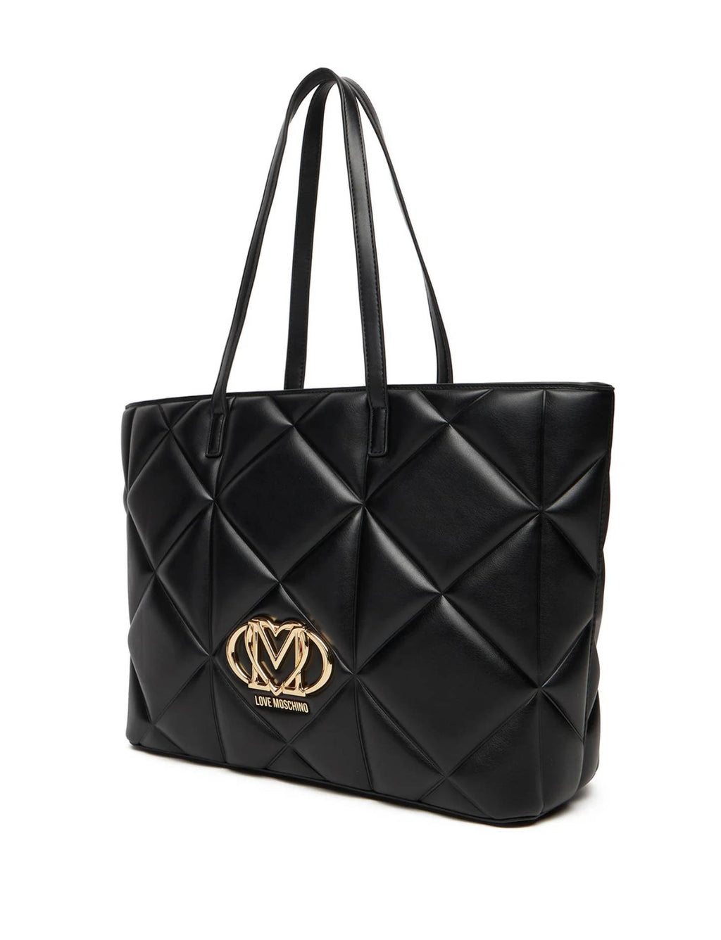 Borsa donna Love Moschino shopper trapuntata nero B26MO120 JC4120
