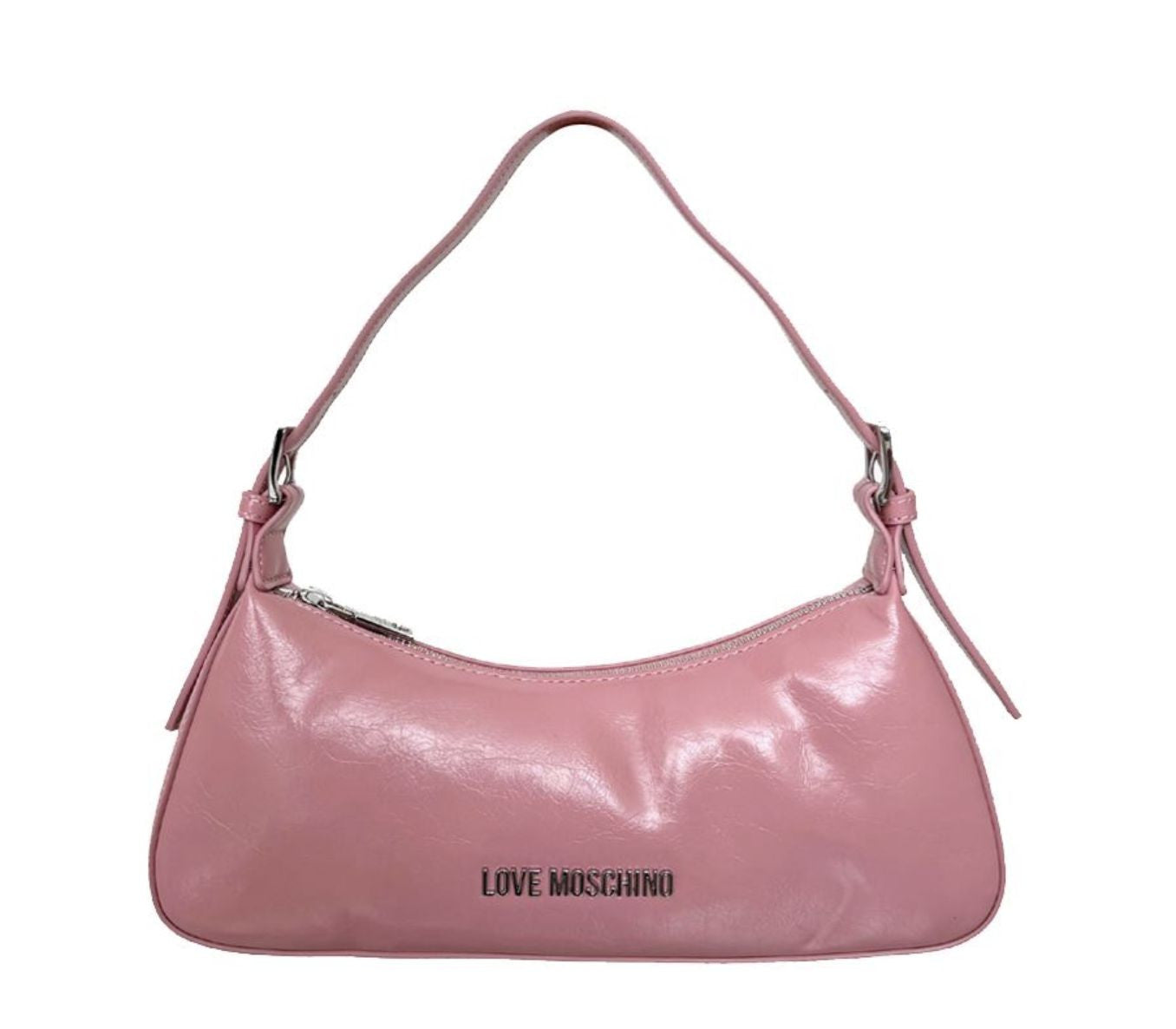 Borsa donna Love Moschino a mano/spalla Hobo rosa B26MO124 JC4390PP0NKP061A