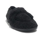 Scarpe donna Emanuélle Vee mocassino Victoria tessuto teddy nero D26EV31 452M-805-11-T164
