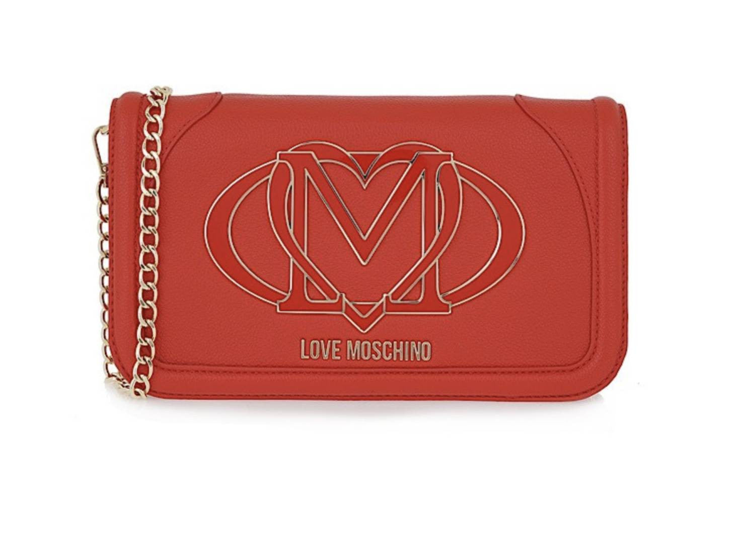 Borsa donna tracolla Love Moschino rosso B26MO136 JC4010