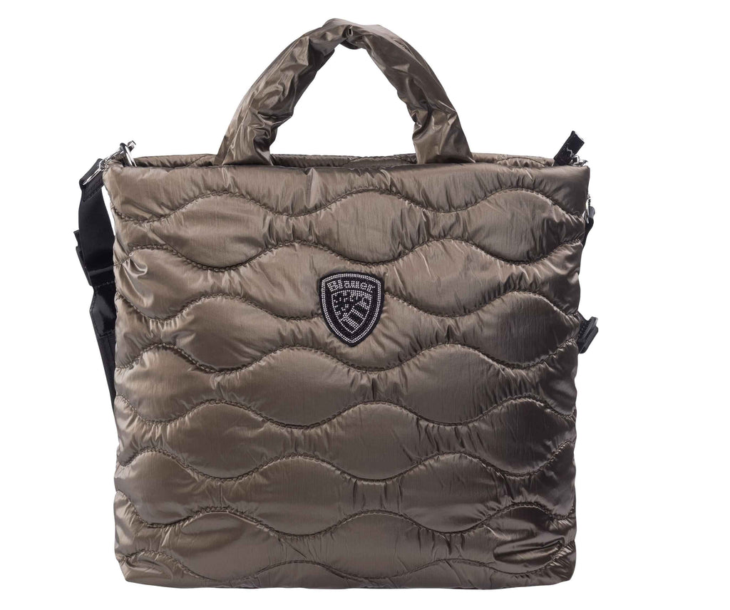 Borsa donna Blauer a mano/tracolla Marfa03 in nylon trapuntato mud B26BU03 F5MARFA03/SOF