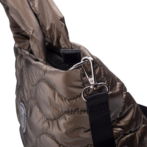 Borsa donna Blauer a mano/tracolla Marfa03 in nylon trapuntato mud B26BU03 F5MARFA03/SOF