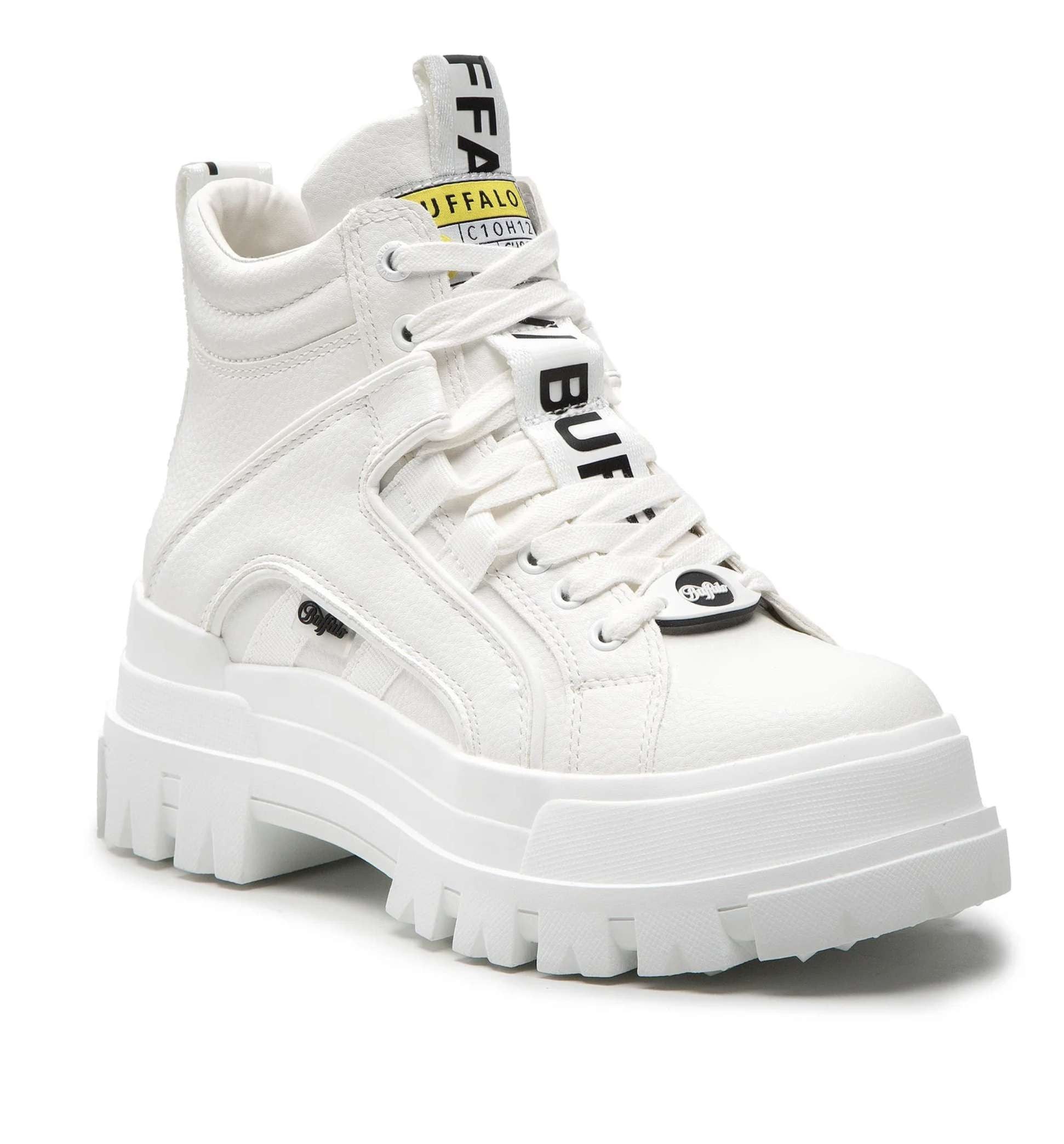 Anfibio Buffalo Aspha NC Mid white UNISEX