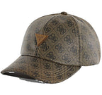 Cappello Baseball unisex Guess Milano marrone/nero logo 4G CS26GU10 AM9546POL01