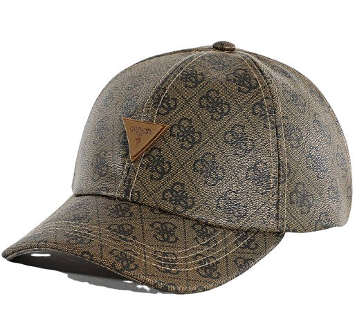 Cappello Baseball unisex Guess Milano marrone/nero logo 4G CS26GU10 AM9546POL01