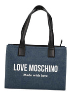 Borsa donna Love Moschino shopper denim BS26MO44 JC4056PP1OLG170A