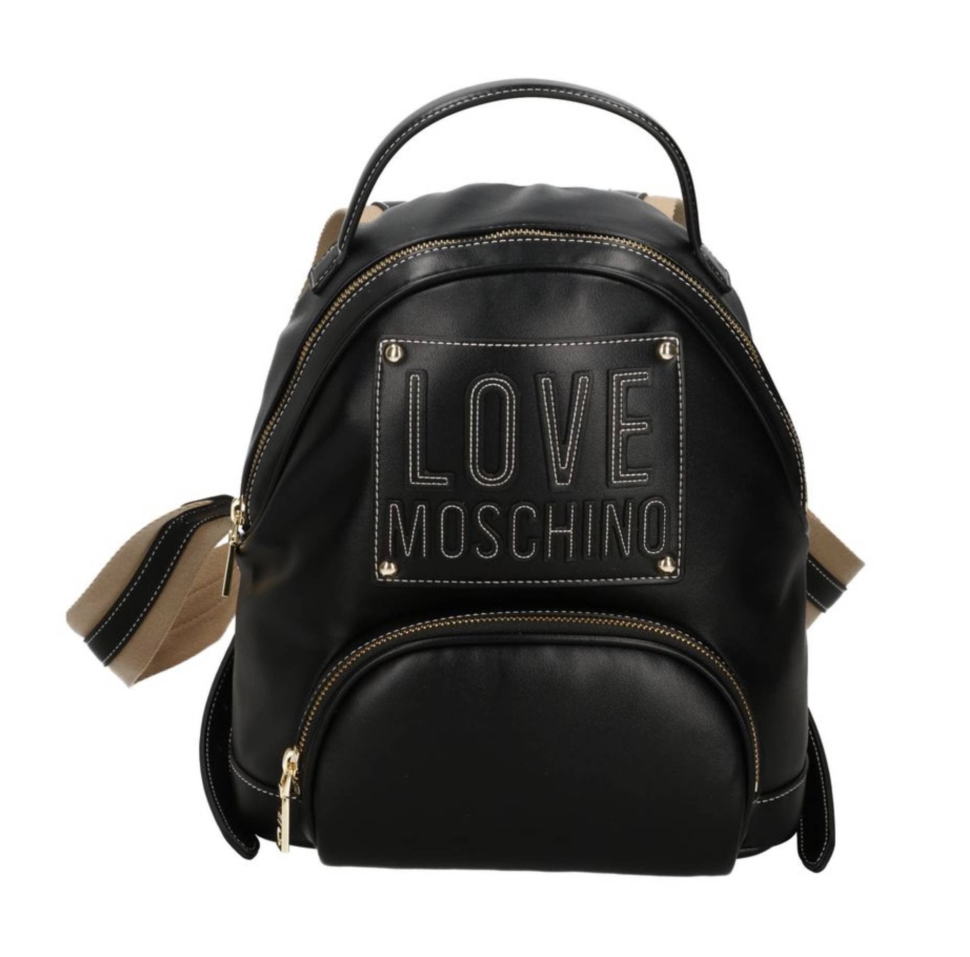 Borsa donna Love Moschino zaino ecopelle nero BS26MO48 JC4069PP1OLI1000