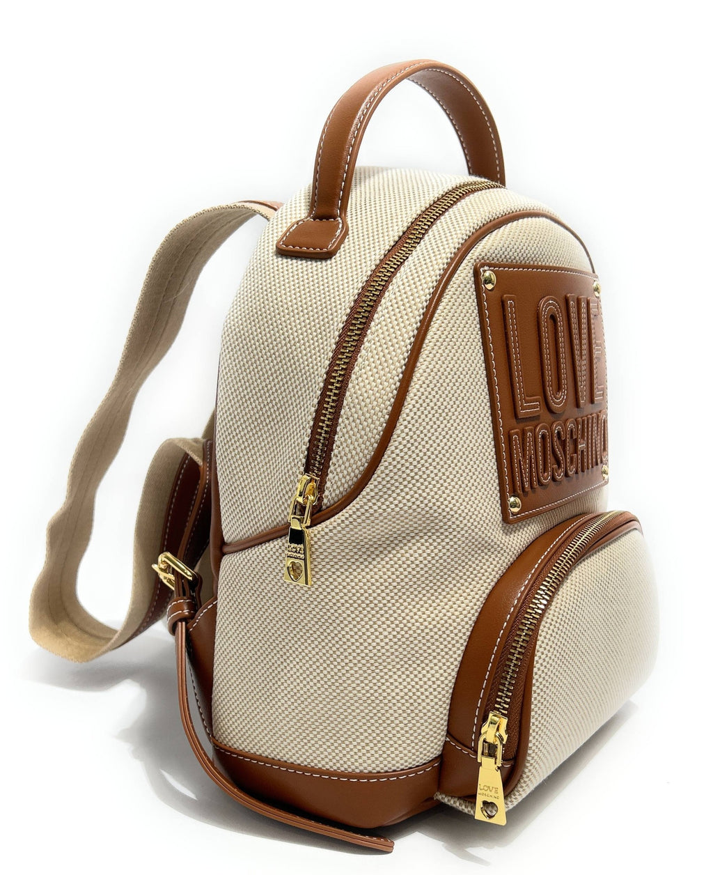 Borsa donna Love Moschino zaino canvas/ ecopelle BS26MO45 JC4063PP1OLZ110A