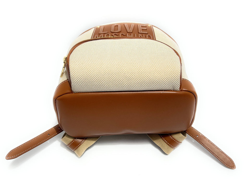 Borsa donna Love Moschino zaino canvas/ ecopelle BS26MO45 JC4063PP1OLZ110A