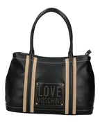 Borsa donna Love Moschino shopper in ecopelle nero BS26MO49 JC4067PP1OLI1000