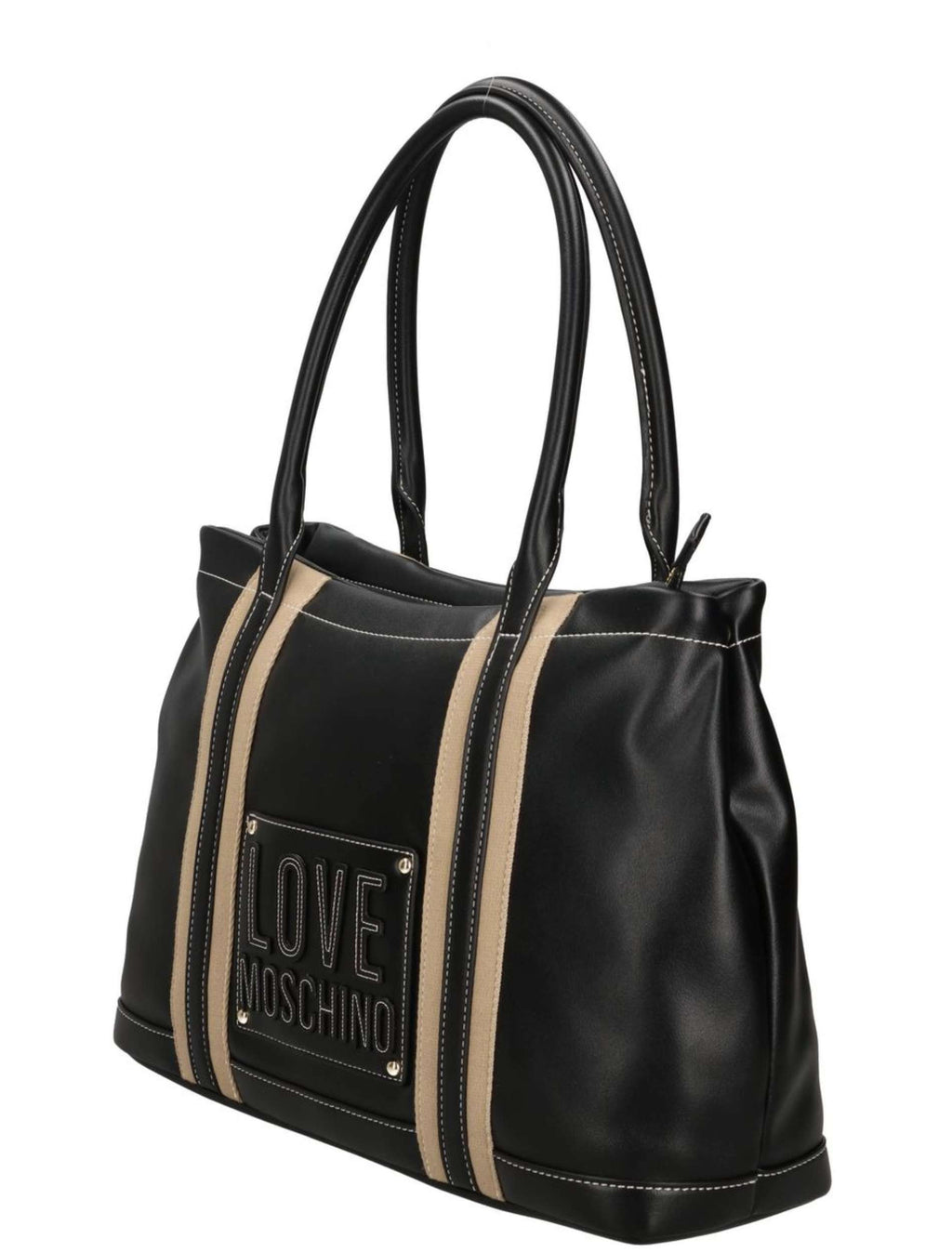 Borsa donna Love Moschino shopper in ecopelle nero BS26MO49 JC4067PP1OLI1000
