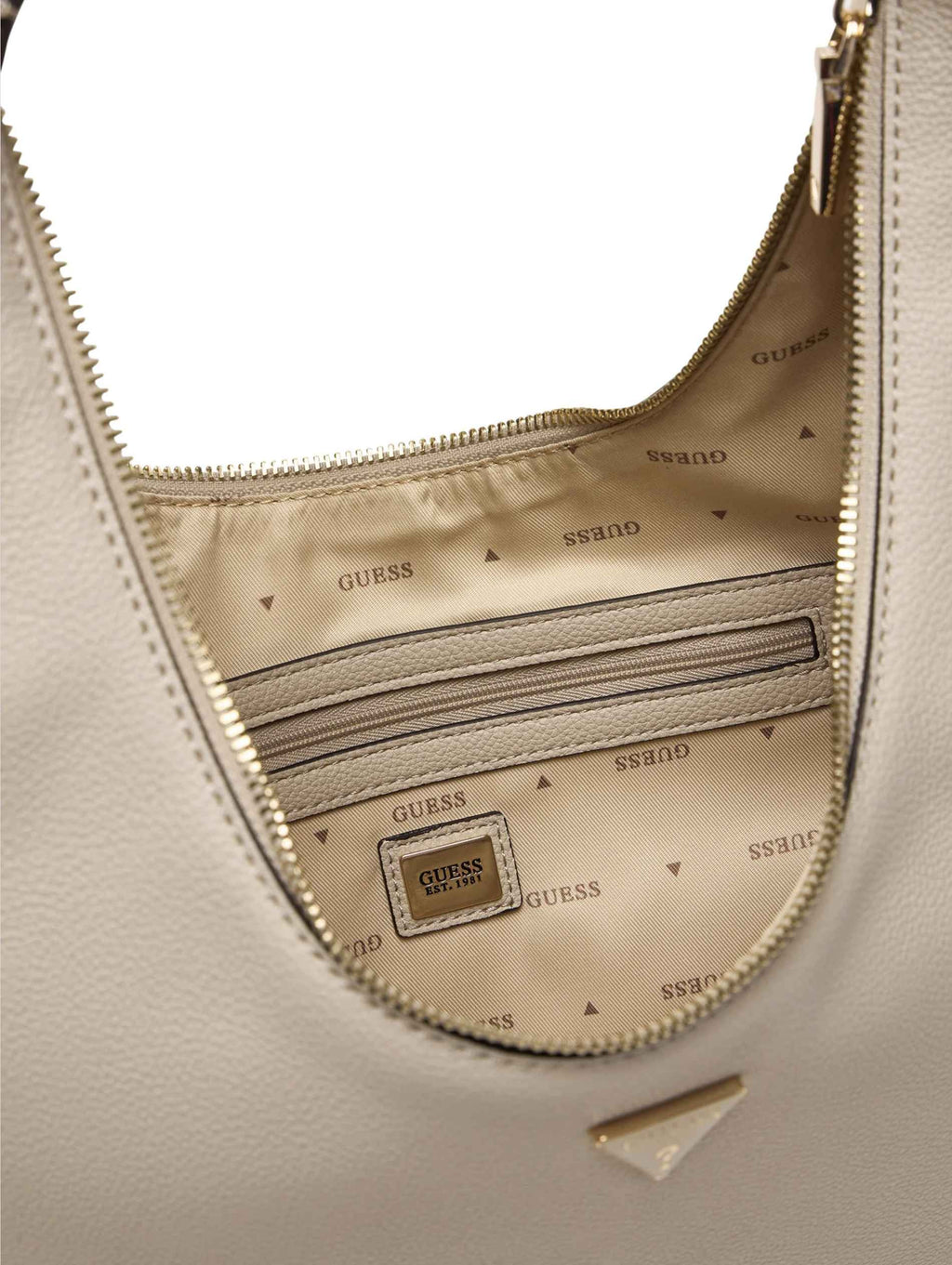 Borsa spalla Guess Evie hobo light taupe BS26GU103 BG966402