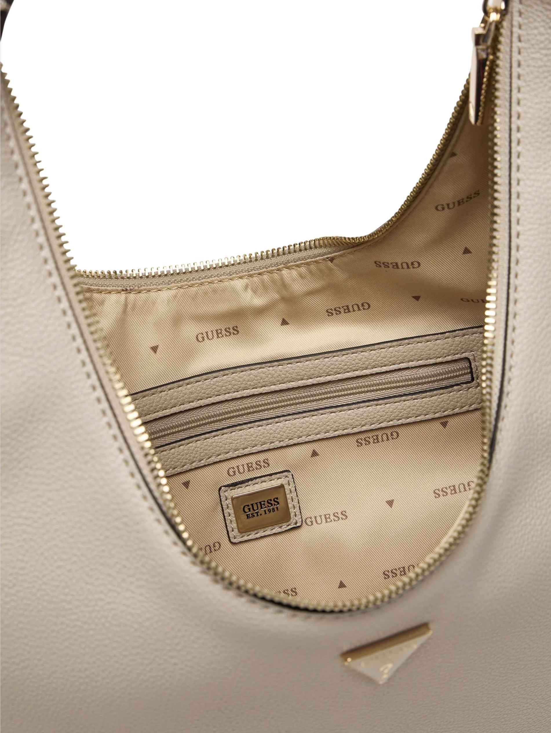 Borsa spalla Guess Evie hobo light taupe BS26GU103 BG966402